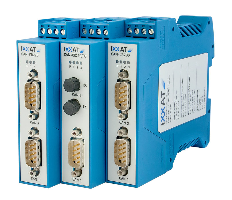 IXXAT CAN repeatere fjerner forbindelsesomkostninger og øger systempålideligheden.